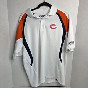 NFL Team Apparel, Chicago Bears Polo, Mens, Large, SEE PICS